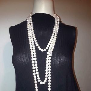 Vintage cultured pearl necklaces